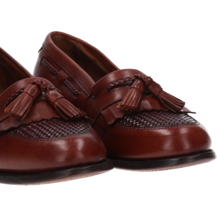 古着 アレンエドモンズ ALLEN EDMONDS Cody キルト タッセルローファー