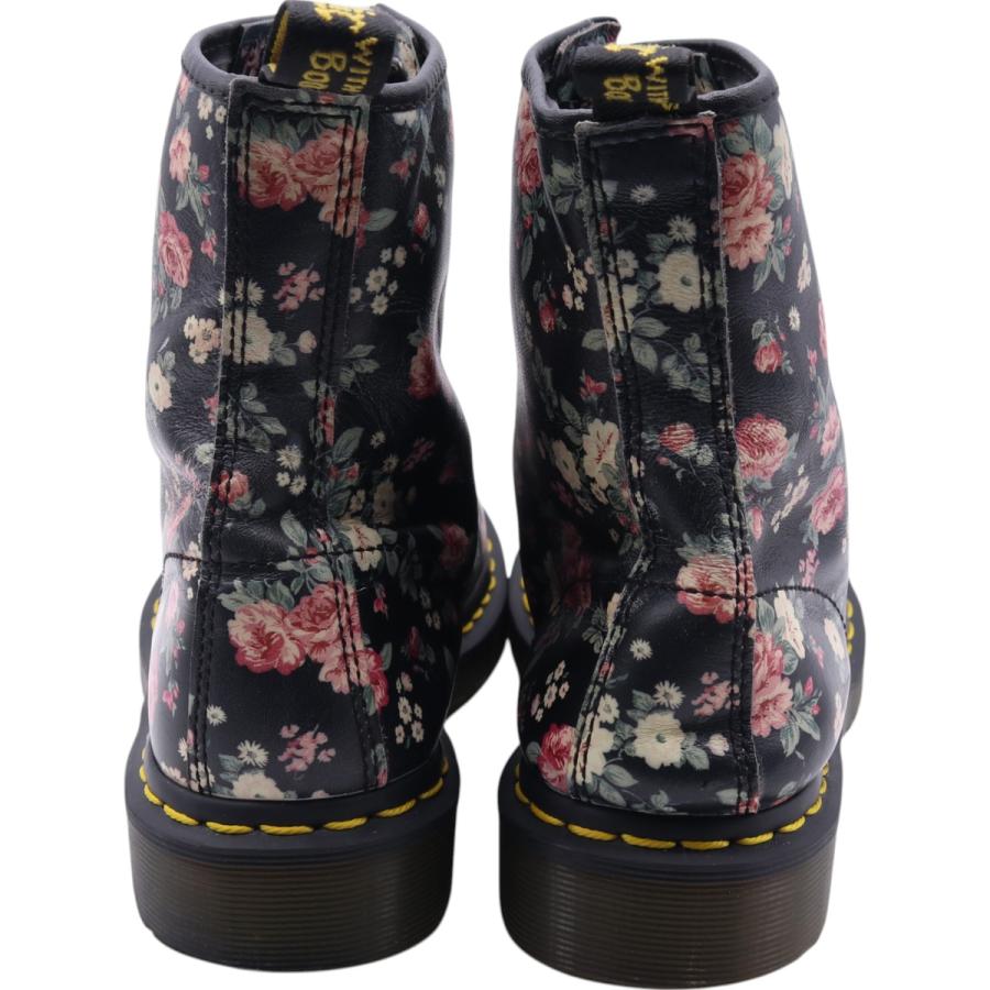 Dr.Martens 古着 ドクターマーチン 花柄 8ホールブーツ 5 レディース