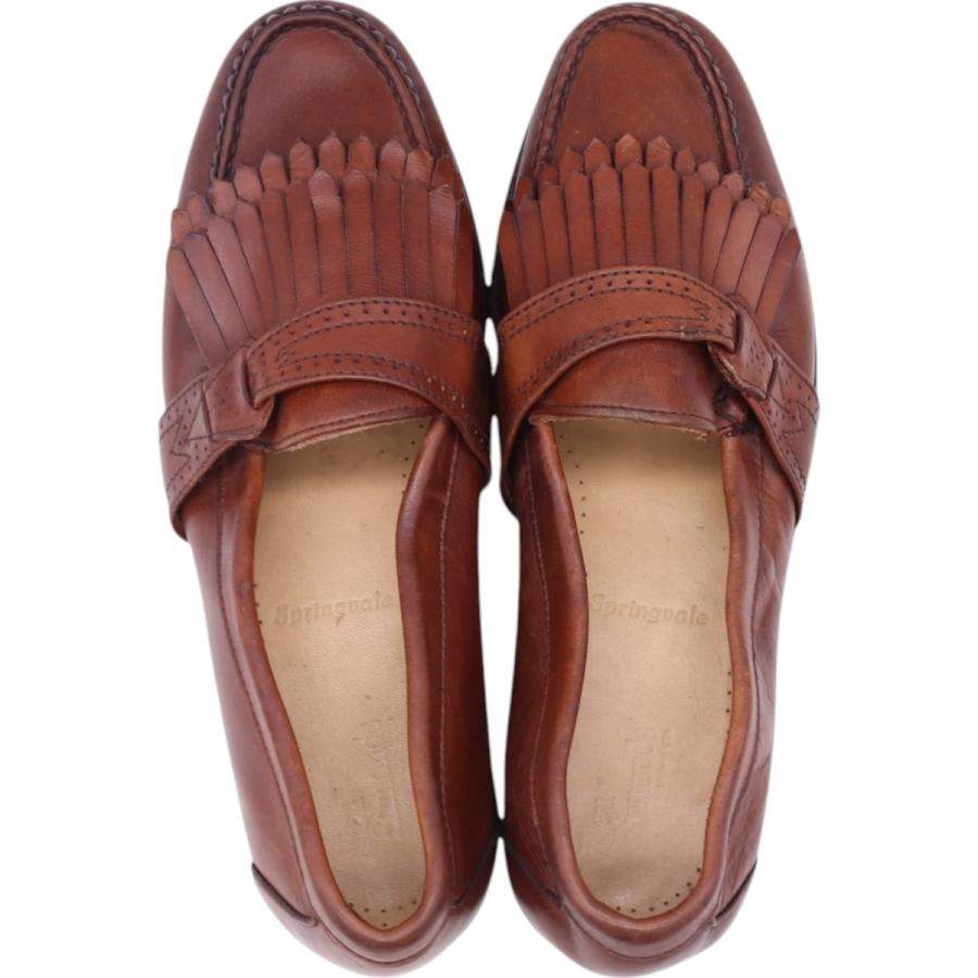 未使用品◎アレンエドモンズ Muldoon キルトローファー 茶 9.1/2D◎ 古着 アレンエドモンズ ALLEN EDMONDS springuale キルト ローファー