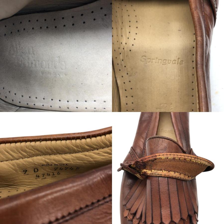 古着 アレンエドモンズ ALLEN EDMONDS springuale キルト ローファー