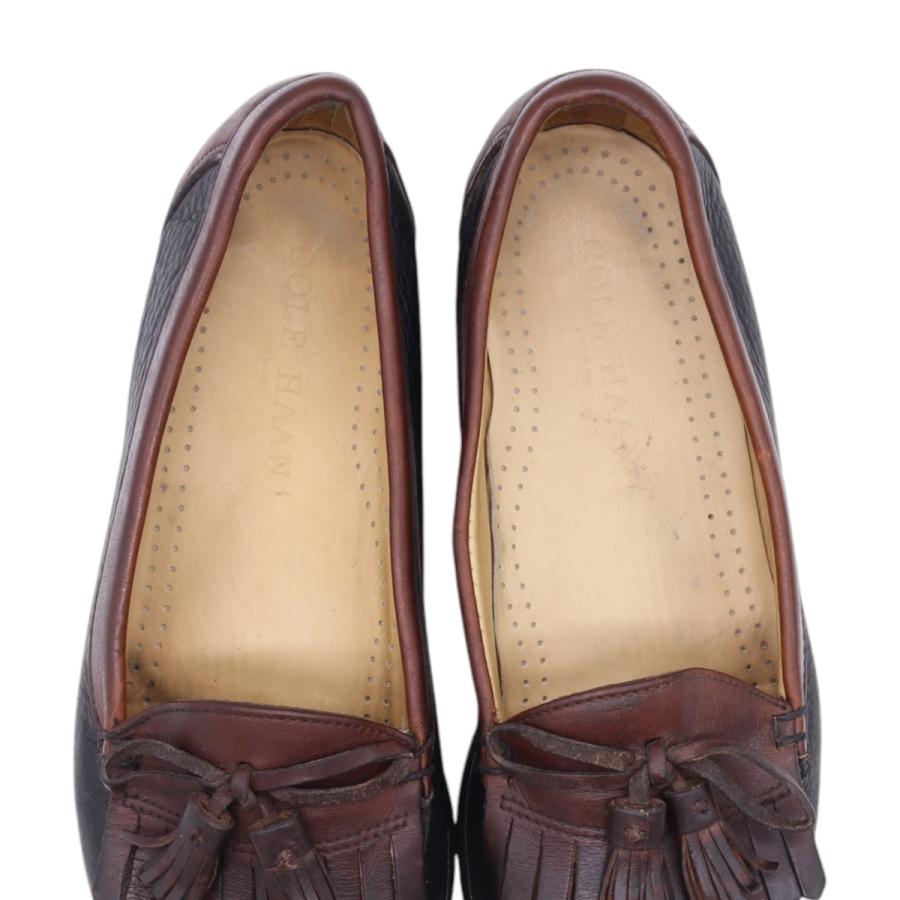 COLE HAAN（コールハーン） 古着 キルト タッセルローファー USA製 8