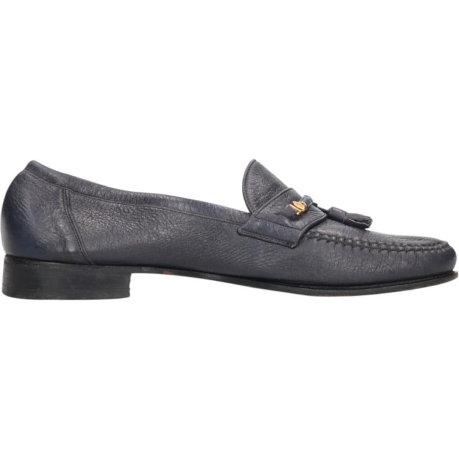 古着 バリー Bally タッセルローファー スイス製 9 1/saa013437 Bally（バリー） 古着 タッセルローファー スイス製 9 1/2E メンズ28.0