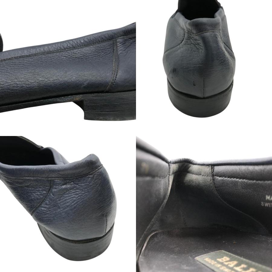 古着 バリー Bally タッセルローファー スイス製 9 1/saa013437 Bally（バリー） 古着 タッセルローファー スイス製 9 1/2E メンズ28.0