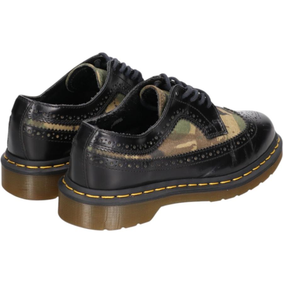 古着 ドクターマーチン Dr.Martens 迷彩柄 ウッドランドカモ セミブローグ ウイングチップシューズ 4 レディース23.0cm相当 /saa013558 【SS2603_10】_1