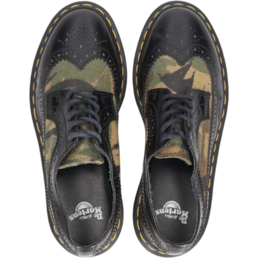 古着 ドクターマーチン Dr.Martens 迷彩柄 ウッドランドカモ セミブローグ ウイングチップシューズ 4 レディース23.0cm相当 /saa013558 【SS2603_10】_3