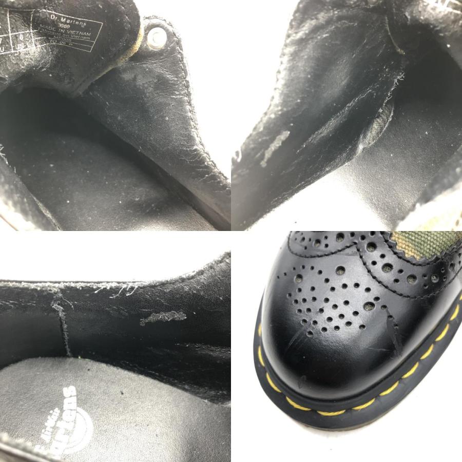 古着 ドクターマーチン Dr.Martens 迷彩柄 ウッドランドカモ セミブローグ ウイングチップシューズ 4 レディース23.0cm相当 /saa013558 【SS2603_10】_7