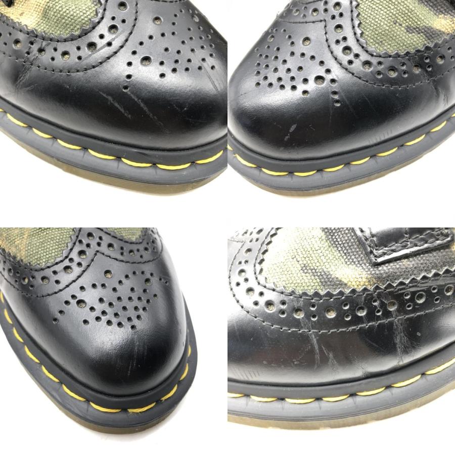 古着 ドクターマーチン Dr.Martens 迷彩柄 ウッドランドカモ セミブローグ ウイングチップシューズ 4 レディース23.0cm相当 /saa013558 【SS2603_10】_8