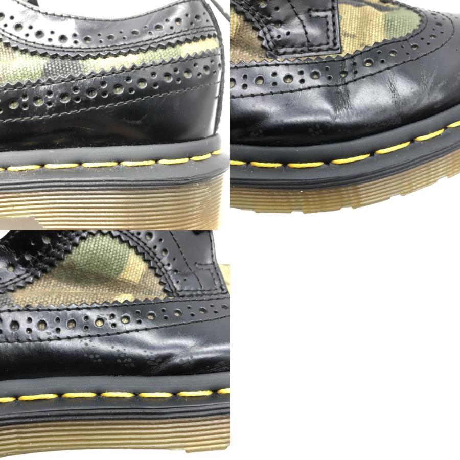 古着 ドクターマーチン Dr.Martens 迷彩柄 ウッドランドカモ セミブローグ ウイングチップシューズ 4 レディース23.0cm相当 /saa013558 【SS2603_10】_9