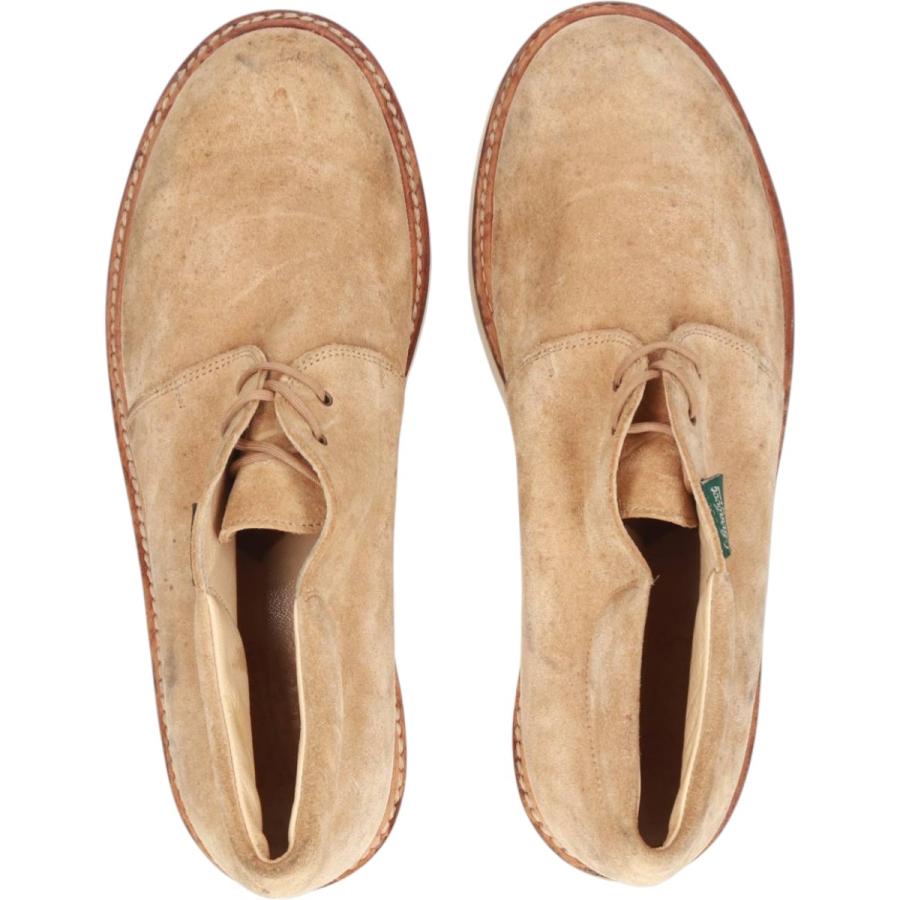 Paraboot（パラブーツ） 古着 スエード チャッカブーツ フランス製 8A