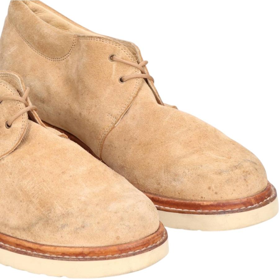 Paraboot（パラブーツ） 古着 スエード チャッカブーツ フランス製 8A