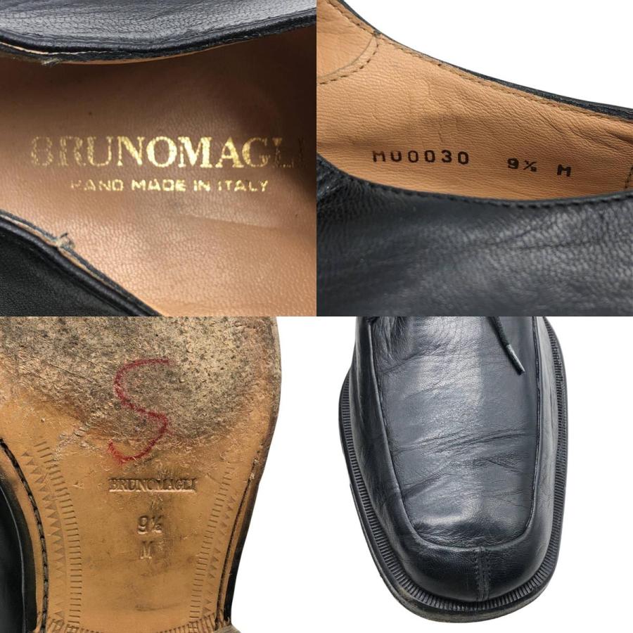 古着 ブルーノマリ Bruno Magli エナメル プレーントゥシューズ
