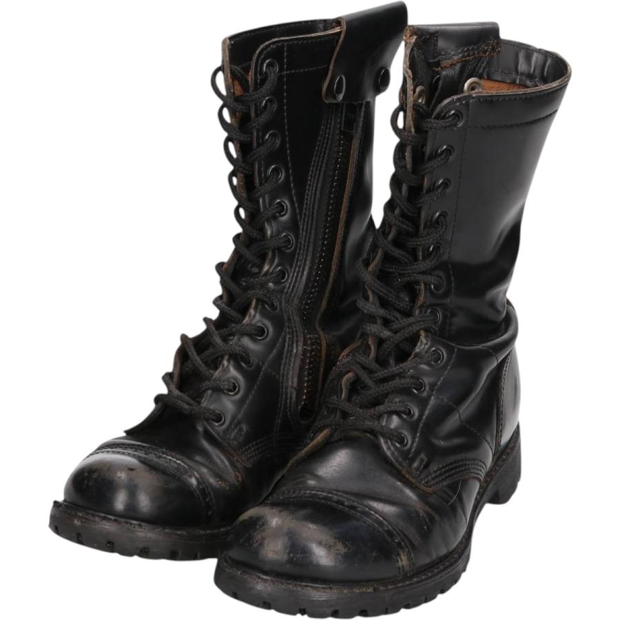 古着 コーコラン Corcoran スチールトゥ サイドジップ ミリタリー