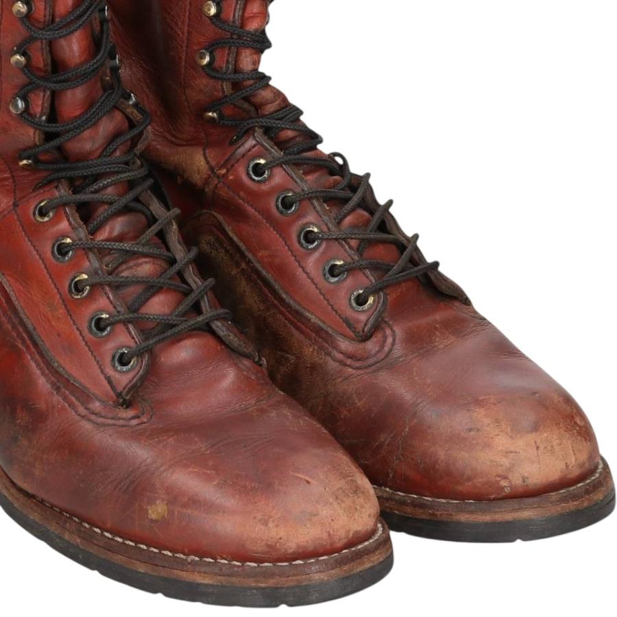 古着 レッドウィング RED WING 921 編み上げワークブーツ USA製 10E