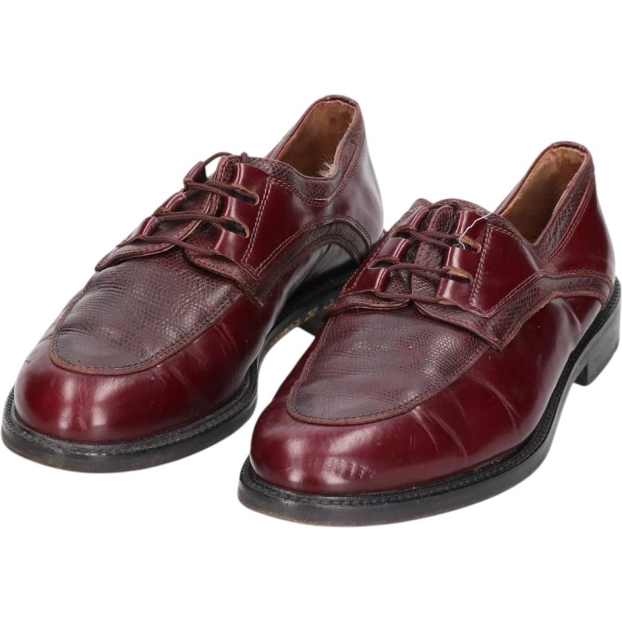 古着 バリー Bally Uチップシューズ 41 1/saa013885 Bally（バリー） 古着 Bally Uチップシューズ 41 1/2 メンズ26.5cm相当