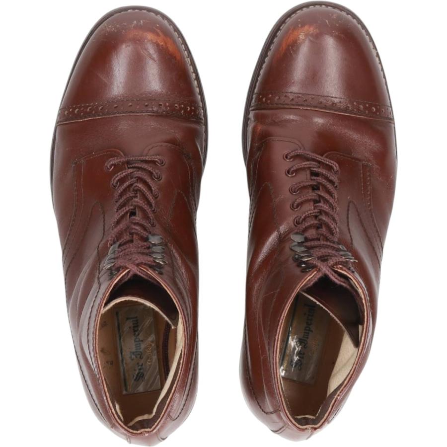 古着 SIR IMPERIAL ストレートチップ ショートブーツ 8 メンズ26.0cm相当 /saa013905 古着 SIR IMPERIAL ストレートチップ ショートブーツ 8 メンズ26.0cm