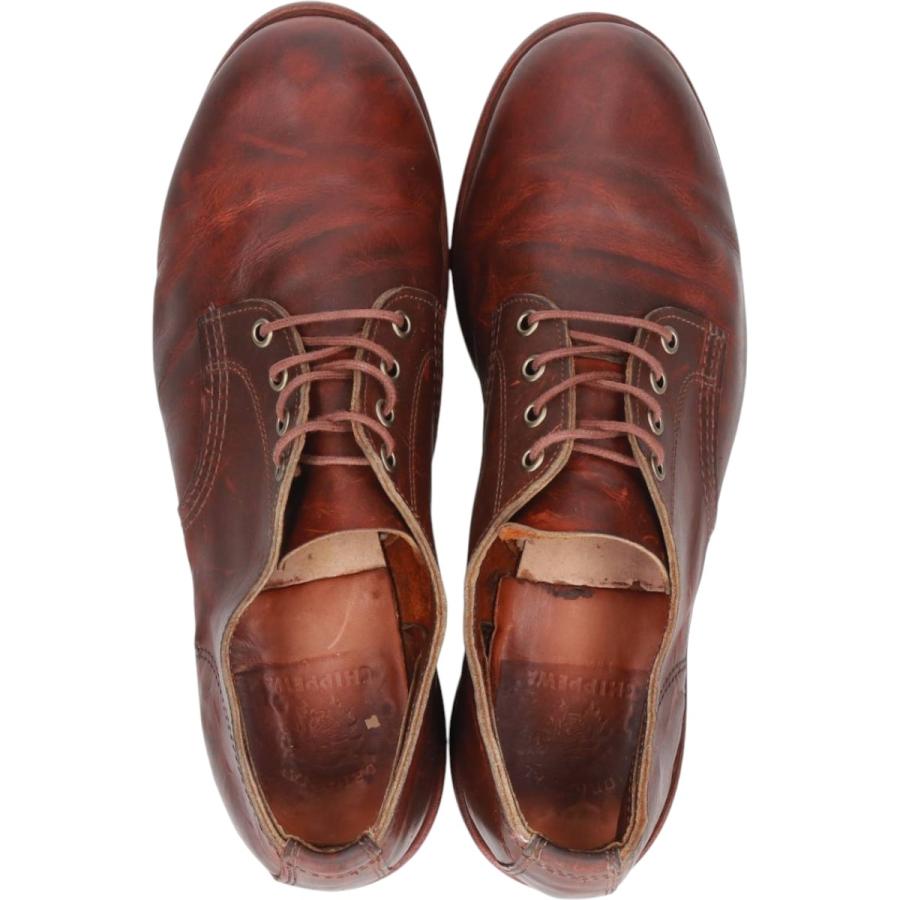 CHIPPEWA（チペワ） 古着 ワークシューズ オックスフォード USA製 10.5