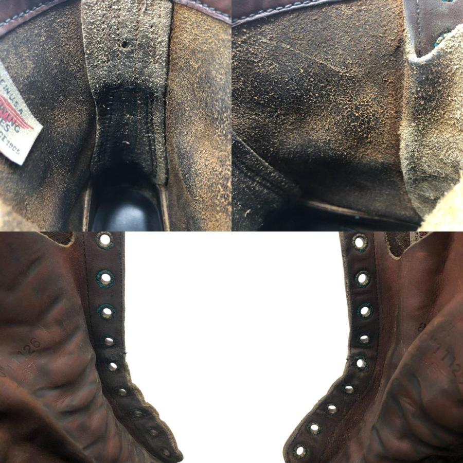 古着 90~00年代 レッドウィング RED WING 刺繍羽根タグ 877 Uチップ