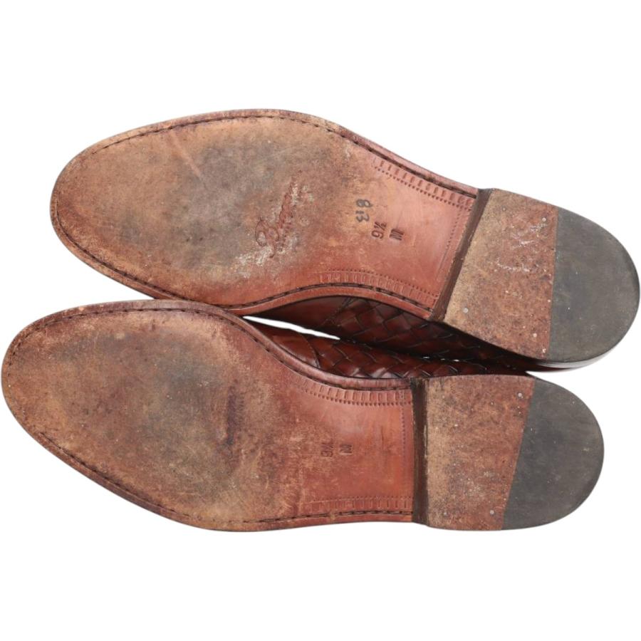 Bragano by Cole Haan イタリア製 ブラウン COLE HAAN（コールハーン） 古着 COLEHAAN Bragano ブラガノ 編み込み