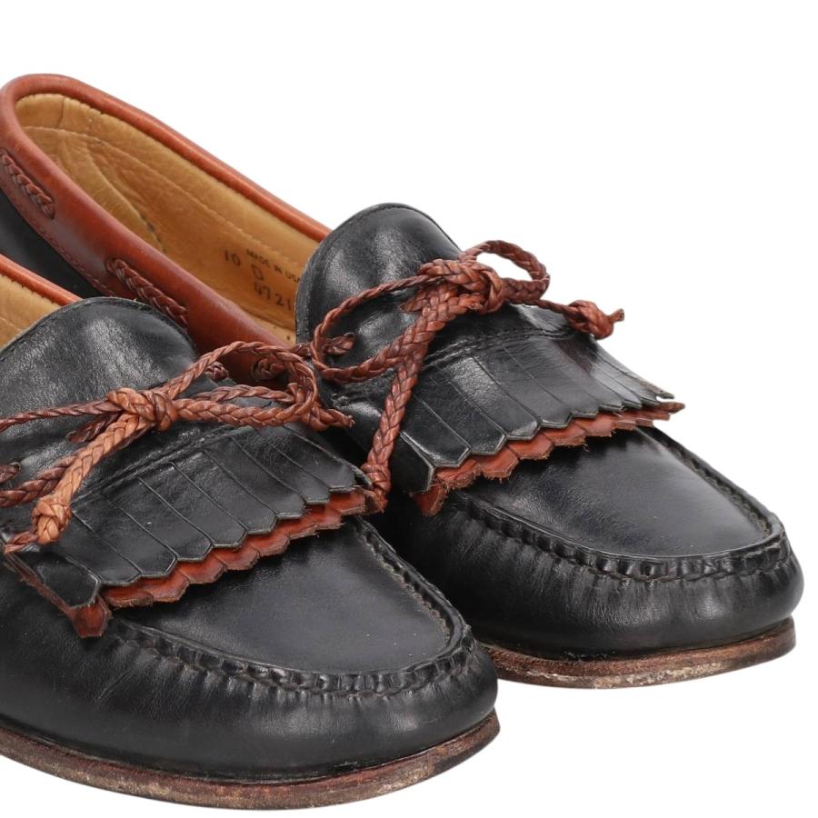 【美品】90s アレンエドモンズ製 タッセルローファー 7EEE バーガンディ アレンエドモンズ ローファー 美品90s アレンエドモンズ製 タッセル