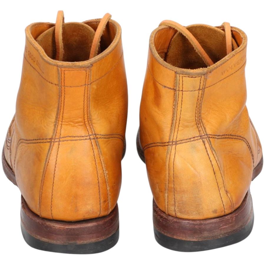 古着 ウルヴァリン WOLVERINE 1000 MILE ウイングチップ ワークブーツ