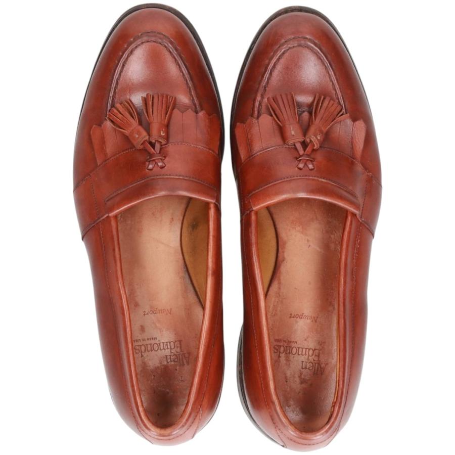 古着 アレンエドモンズ ALLEN EDMONDS NEWPORT キルト タッセル