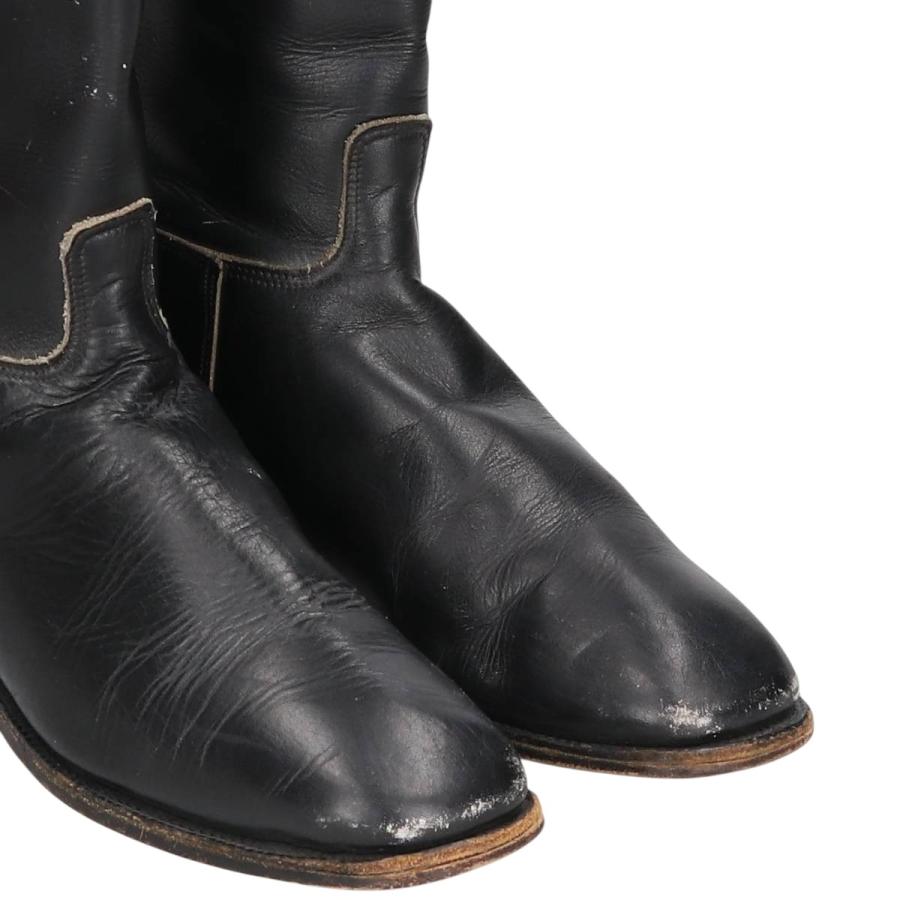 古着 ホーキンス Hawkins バックジップ ジョッキー乗馬ブーツ ロング