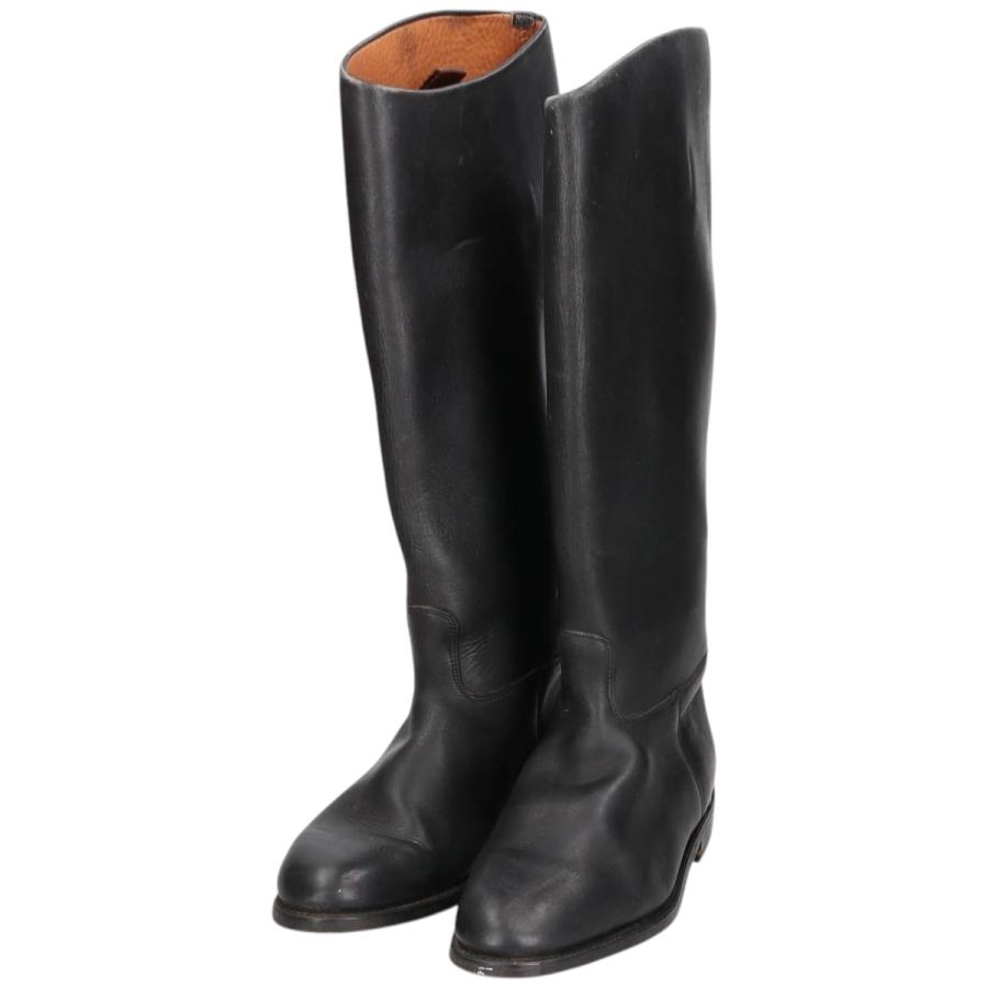 古着 AGUARDIENTE ジョッキー乗馬ブーツ ロングブーツ 42 メンズ26.0cm
