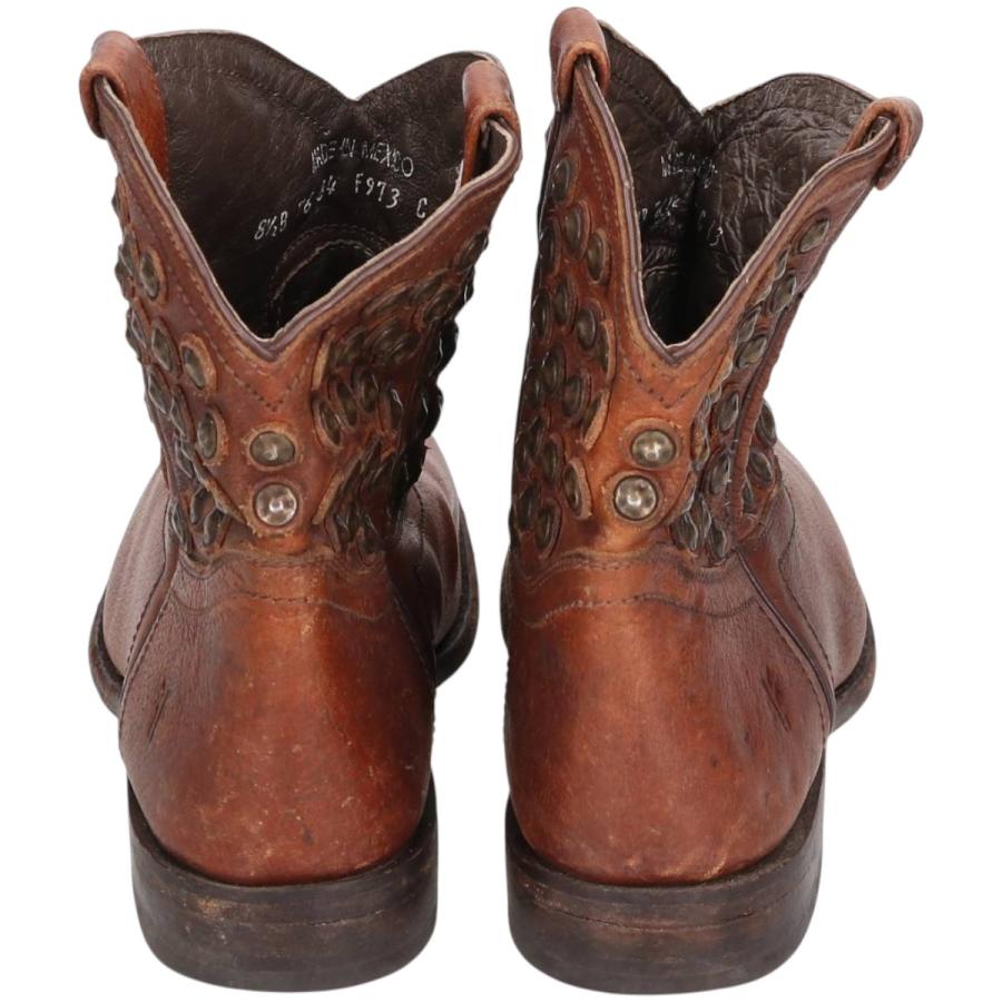 古着 フライ FRYE スタッズ ショートウエスタンブーツ メキシコ製 8 1