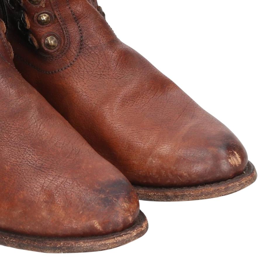 古着 フライ FRYE スタッズ ショートウエスタンブーツ メキシコ製 8 1