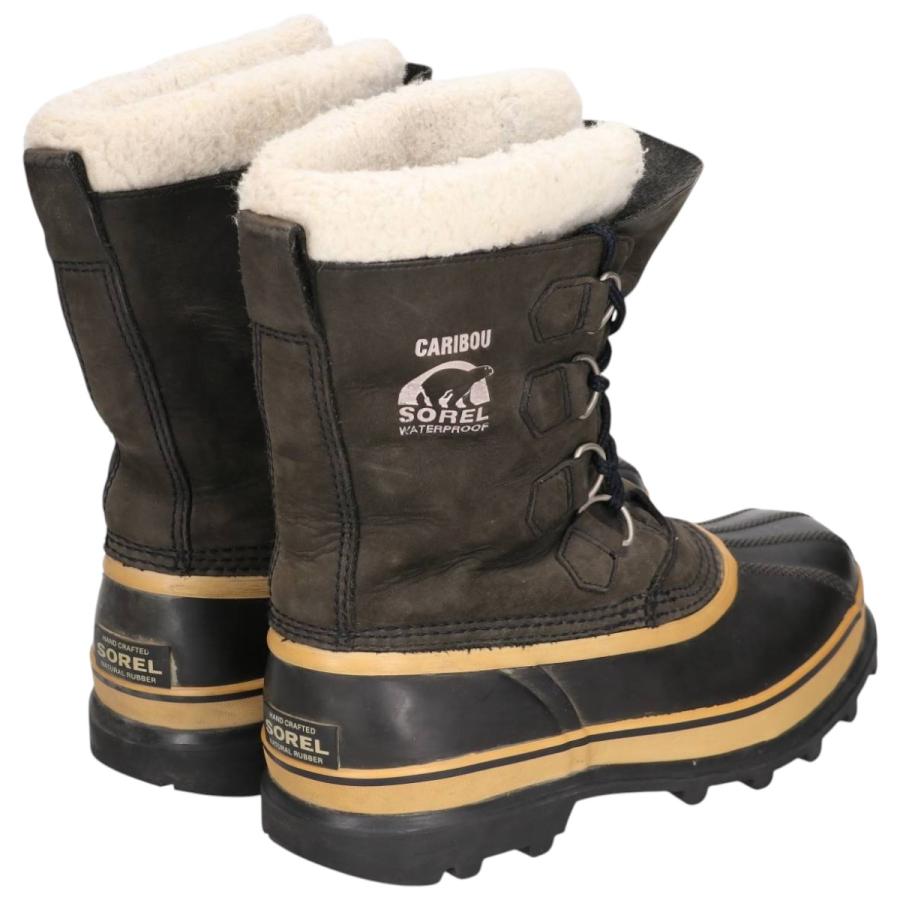 【中古/人気✴︎】SOREL/Caribouスノーブーツ メンズ28cm SOREL（ソレル） 古着 SOREL CARIBOU カリブー 編み上げブーツ スノー