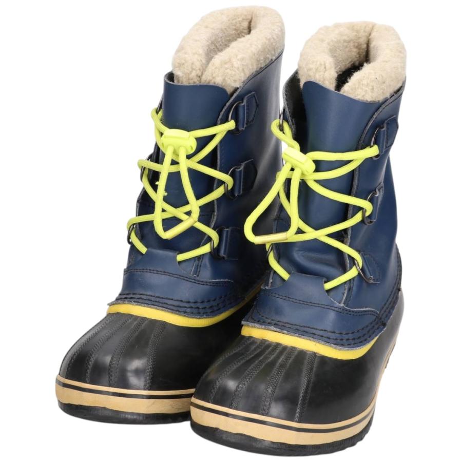 古着 ソレル SOREL CARIBOU カリブー 編み上げブーツ スノーブーツ 7 メンズ25.0cm相当/saa014625 SOREL（ソレル） 古着 SOREL CARIBOU カリブー 編み上げブーツ スノー