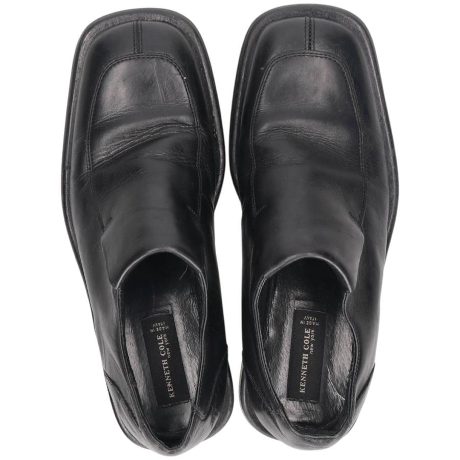 古着 ケネスコール Kenneth Cole Uチップ スクエアトゥ ヴァンプ