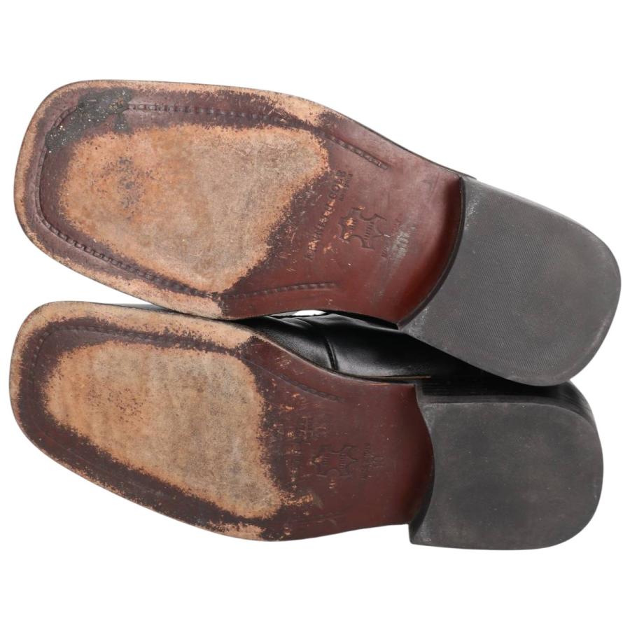 古着 ケネスコール Kenneth Cole Uチップ スクエアトゥ ヴァンプ