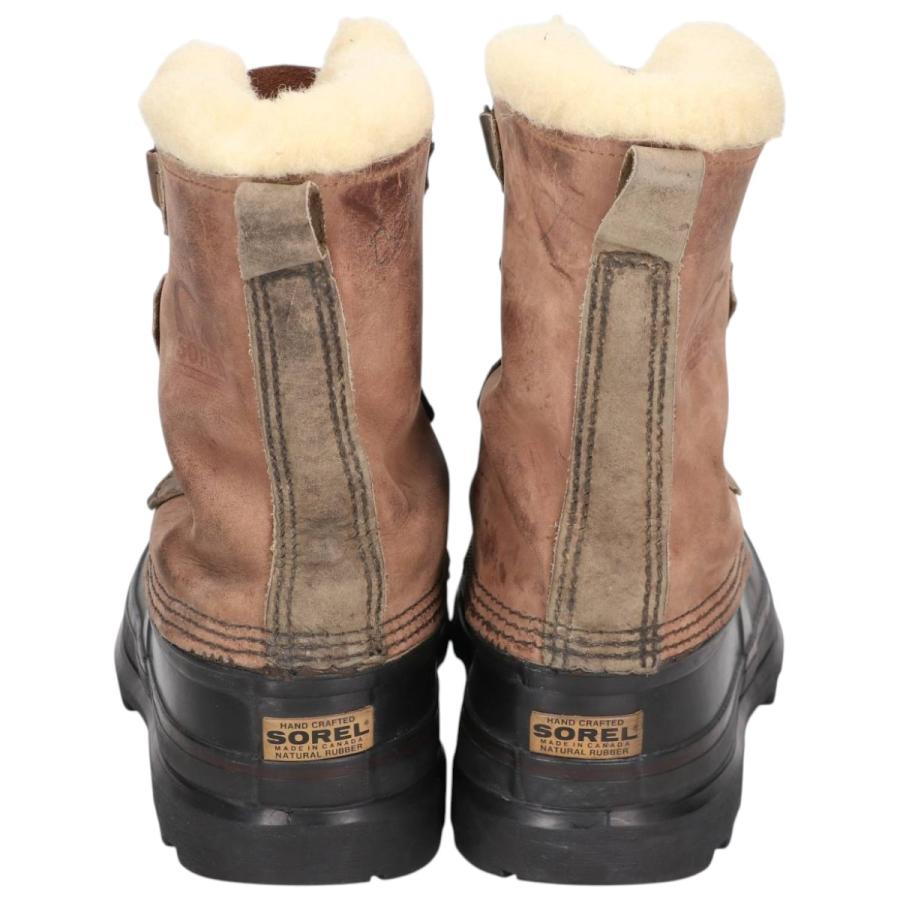 SOREL（ソレル） 古着 SOREL CARIBOU カリブー 編み上げブーツ スノー