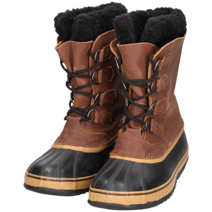 SOREL（ソレル） 古着 SOREL CARIBOU カリブー 編み上げブーツ スノー