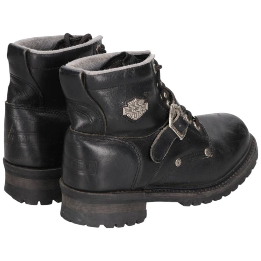 古着 ハーレーダビッドソン Harley-Davidson ベルト付き バイクブーツ