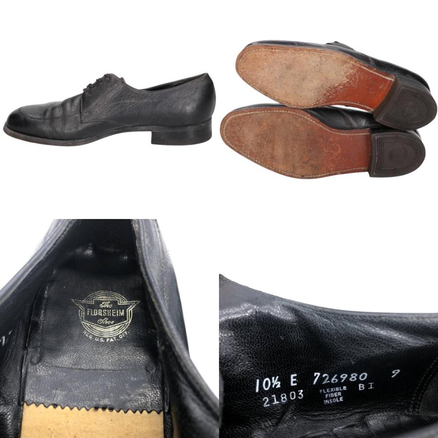 古着 フローシャイム Florsheim Uチップシューズ 10 1/2E メンズ28.5cm