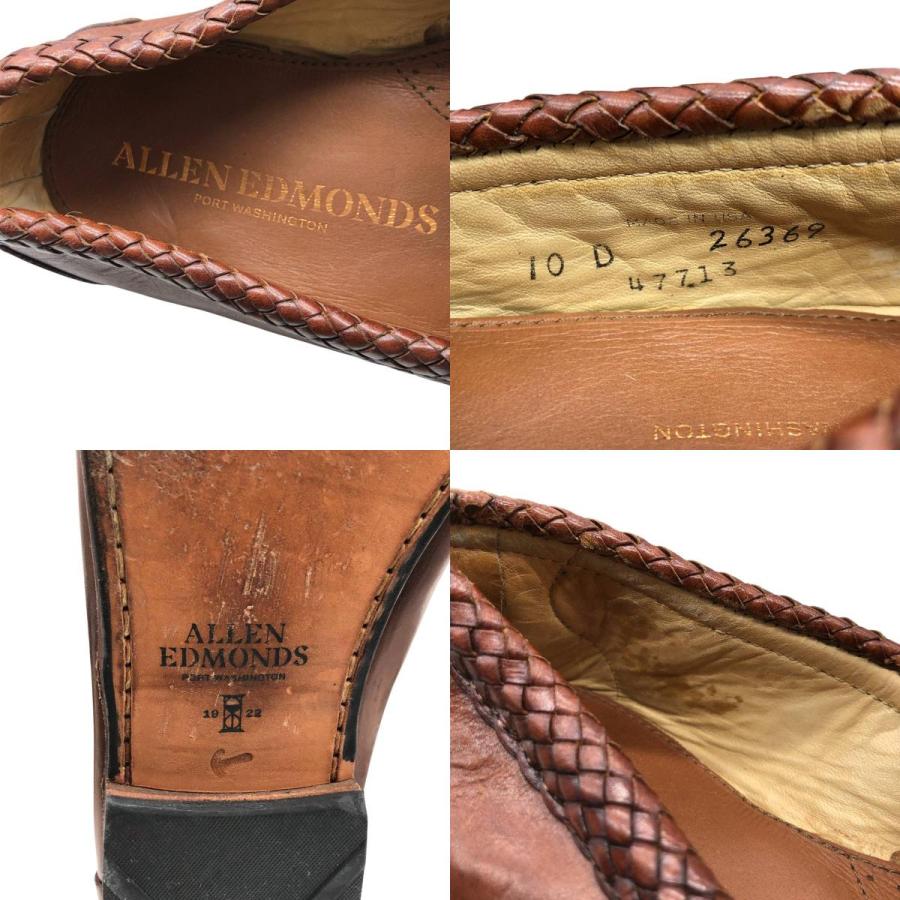 古着 アレンエドモンズ ALLEN EDMONDS タッセルローファー USA製 10D