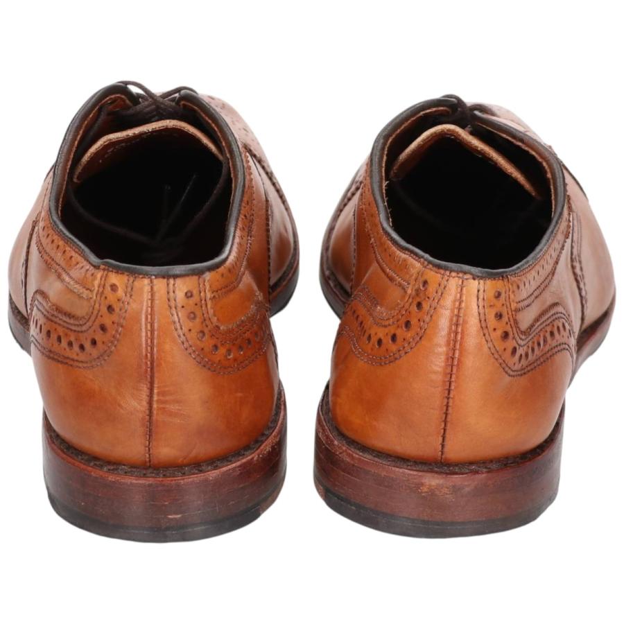 古着 ブルックスブラザーズ Brooks Brothers セミブローグ ストレートチップシューズ USA製 9 1/2D メンズ27.5cm相当/saa014675 BROOKS BROTHERS（ブルックスブラザーズ） 古着 セミブローグ