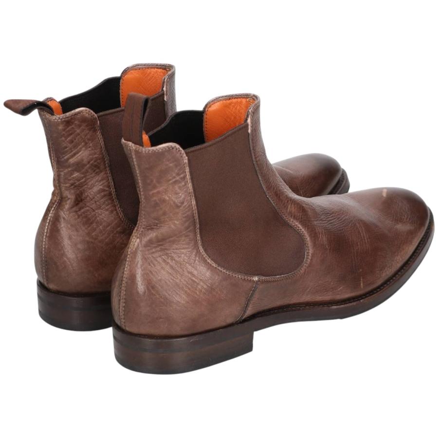 SANTONI（サントーニ） 古着 SANTONI Braun HAMBURG サイドゴアブーツ