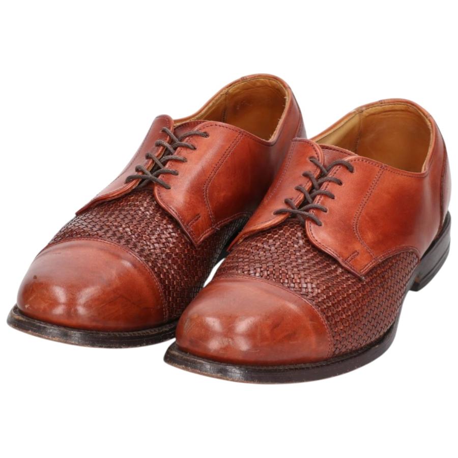 ALLEN EDMONDS/アレンエドモンズLAUDERDALEストレートチップ 古着 アレンエドモンズ ALLEN EDMONDS LAUDERDALE 編み込み ストレート