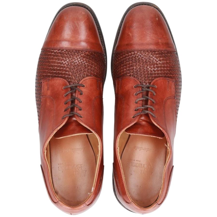古着 アレンエドモンズ ALLEN EDMONDS LAUDERDALE 編み込み ストレート