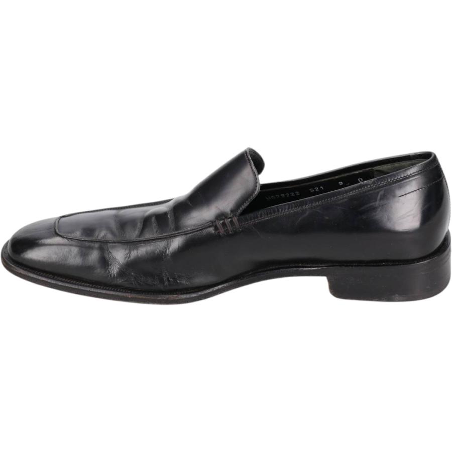 古着 フェラガモ Salvatore Ferragamo スクエアトゥ Uチップ ローファーシューズ イタリア製 9D メンズ27.0cm相当/saa014856 FERRAGAMO（フェラガモ） 古着 Salvatore Ferragamo スクエアトゥ U