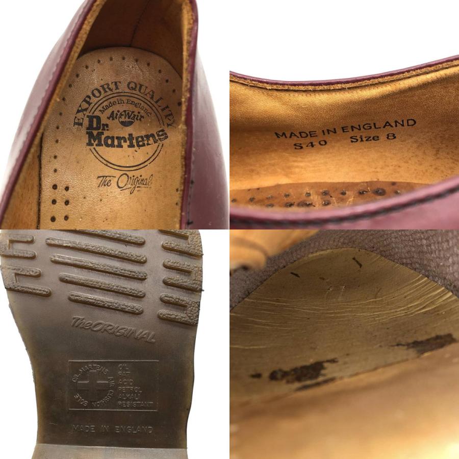 古着 ドクターマーチン Dr.Martens EXPORT QUALITY 3ホールシューズ 英国製 8 メンズ27.0cm相当/saa014914 Dr.Martens（ドクターマーチン） 古着 Dr.Martens EXPORT QUALITY 3