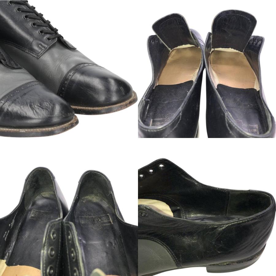 古着 STACY ADAMS ストレートチップ サドルシューズ 10 1/2D メンズ