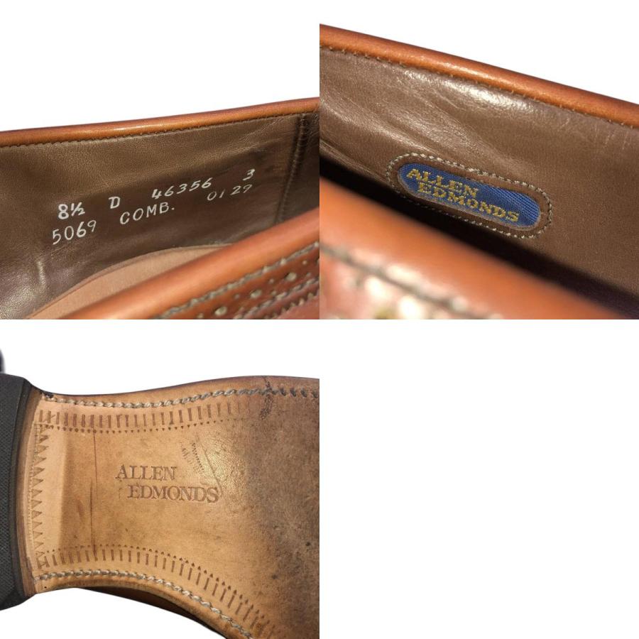 古着 アレンエドモンズ ALLEN EDMONDS BRIDGETON セミブローグ キルト