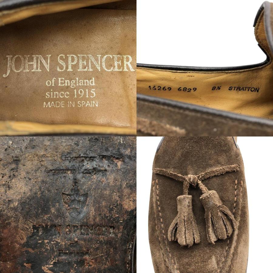 古着 JOHN SPENCER タッセルローファー スペイン製 8 1/2 メンズ27.0cm