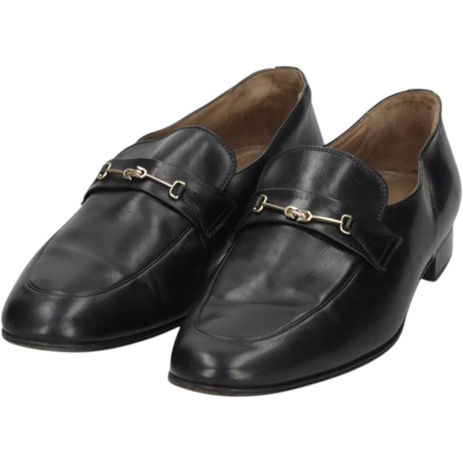 古着 DIEGO BELLINI Uチップ ビットローファー イタリア製 9 1/2M 