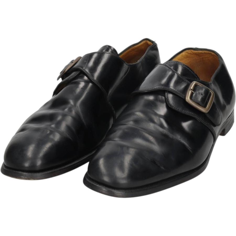 古着 グレンソン GRENSON footmaster モンクストラップシューズ 英国製