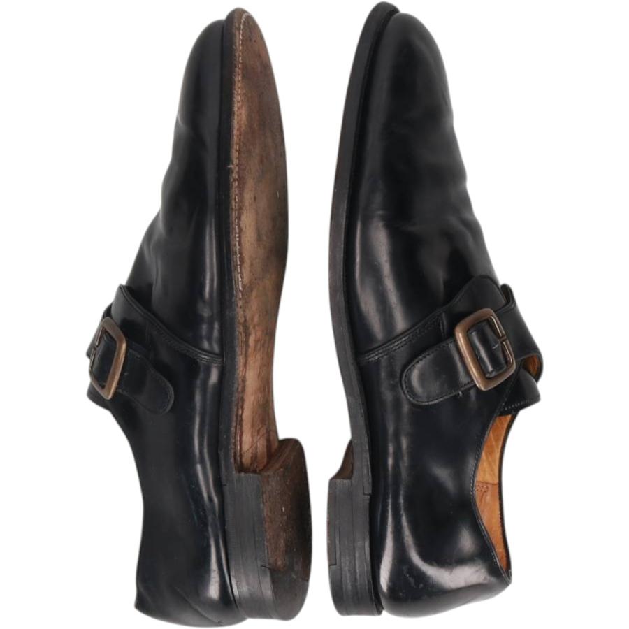 古着 グレンソン GRENSON footmaster モンクストラップシューズ 英国製